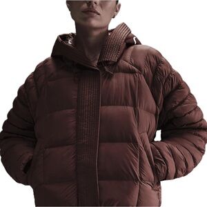 Nike Women's Brown Puffer Jacket BNWT